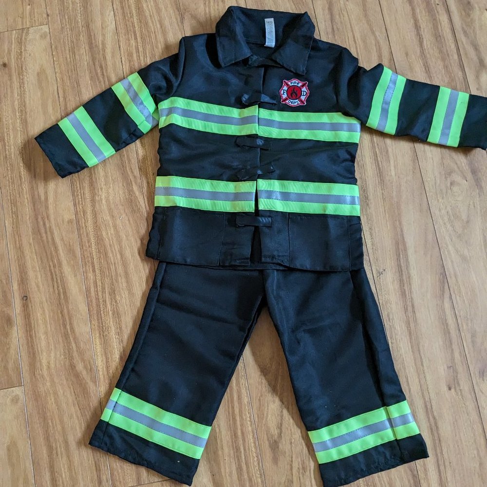 Toddler 3-4 Fire Fighter costume